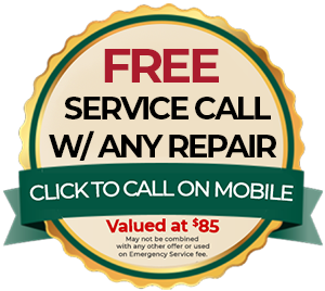 Free Service Call with Any Repair Over $85